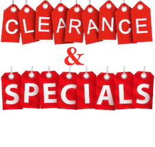 Clearance & Specials