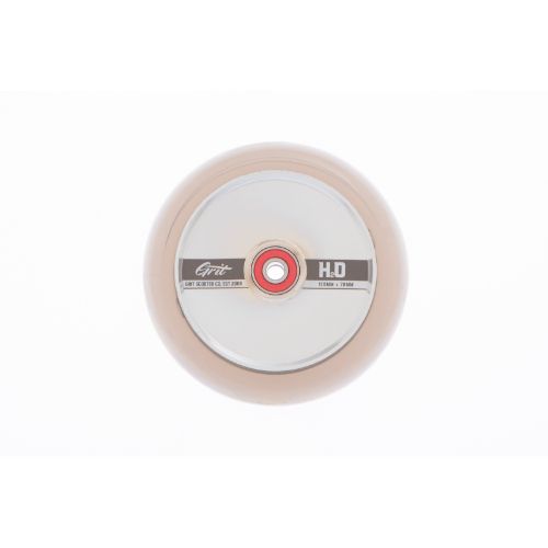 H2O Trans Grey H20 Pu Polished Core Wheels - 120 X 28MM