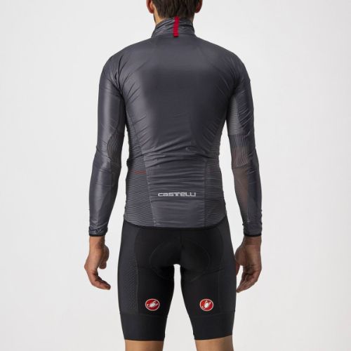 Castelli Aria Shell Cycling Jacket - Dark Gray