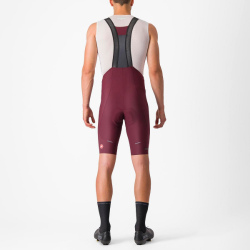 Castelli Espresso Bib Shorts - Deep Bordeaux