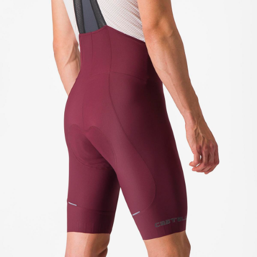 Castelli Espresso Bib Shorts - Deep Bordeaux