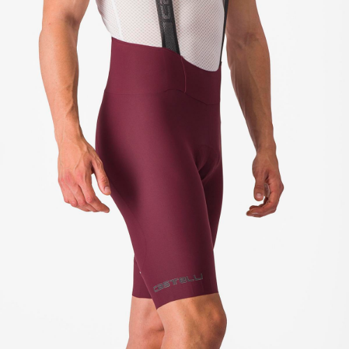 Castelli Espresso Bib Shorts - Deep Bordeaux