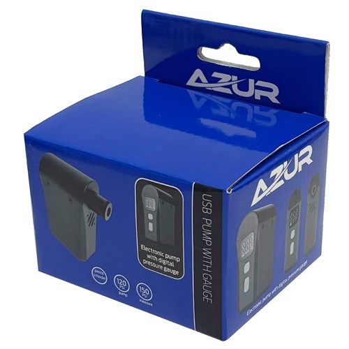 USB Electric Pump With Digital Gauge