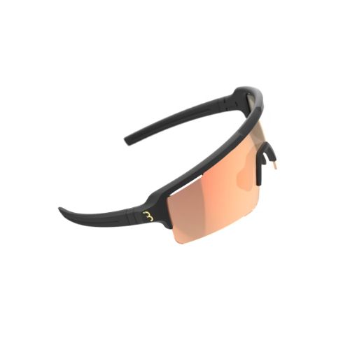 BBB PC 7X4 Fuse Matt Black Sports Sunglasses - Red Anti-Fog