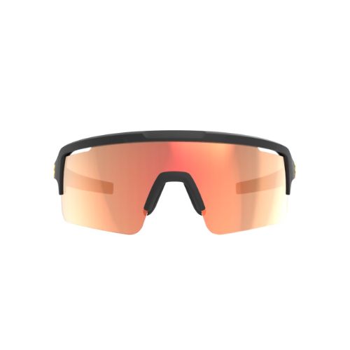 BBB PC 7X4 Fuse Matt Black Sports Sunglasses - Red Anti-Fog