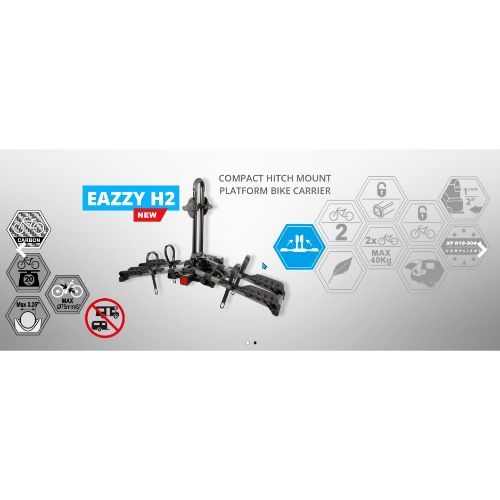 BuzzRack Eazzy 2 Bike Foldable Platform Rack - Hitch Mount - MEGA DEAL