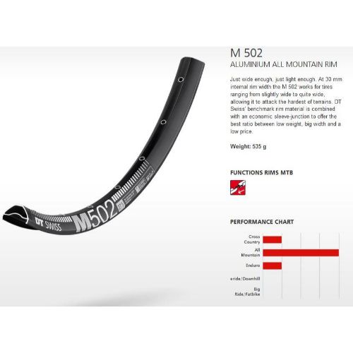 DT Swiss Rim M502 - 27.5