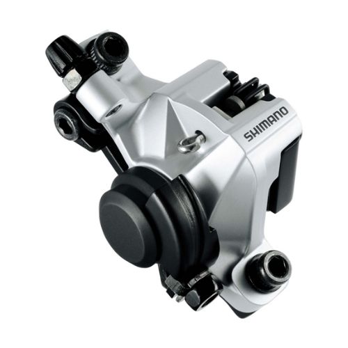 Shimano BR-M375 Disc Brake Caliper with O Rotor with O Adapter Silver