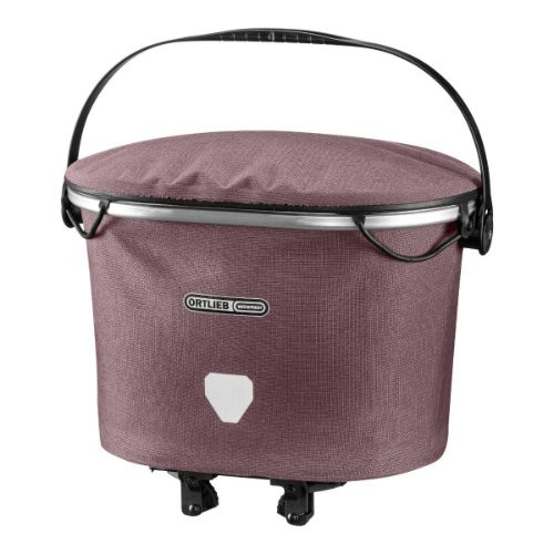 Ortlieb 17.5L Up-Town Rack Urban Carrier Basket - Ash Rose