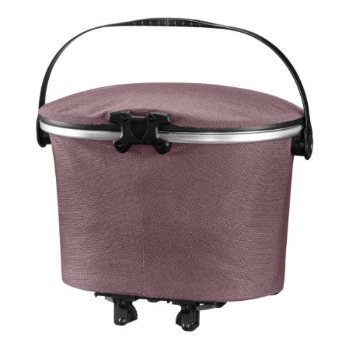 Ortlieb 17.5L Up-Town Rack Urban Carrier Basket - Ash Rose