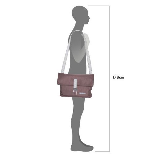 Ortlieb Twin-City Urban Bike Bag - Ash Rose