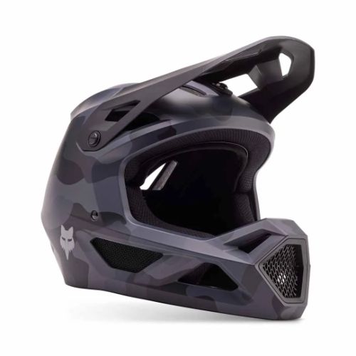 Fox Youth Rampage DH MIPS Helmet - Black Camo - CLEARANCE