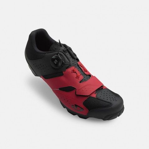 Giro Men's Cylinder MTB Shoes - CLEARANCE-43-Red