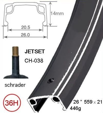 Wheelsmith Jetset Disc 26