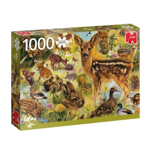 Jumbo Young Wildlife 1000pc Puzzle - CLEARANCE