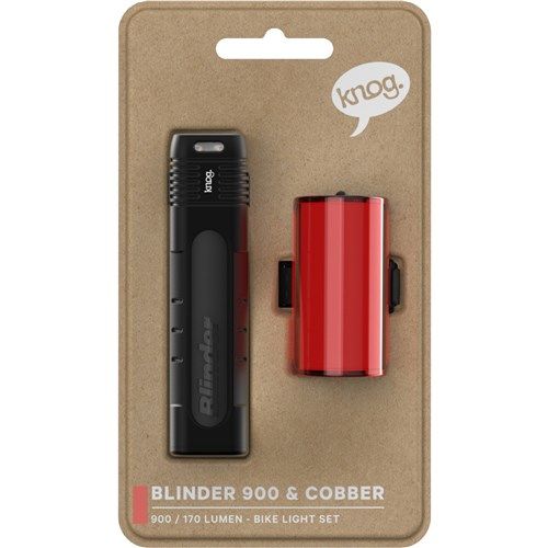 Knog Blinder 900/Mid Cobber 170 Light Set - CLEARANCE