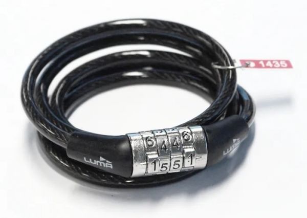 Bikelane Cable Combination Bike Lock - RED HOT DEAL