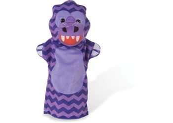 Melissa & Doug Dinosaur Friends Hand Puppets