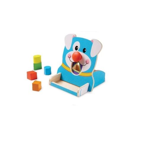 Melissa & Doug First Play - Spin & Feed Shape Sorter