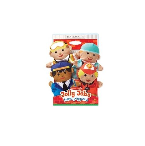 Melissa & Doug Jolly Helpers Hand Puppets