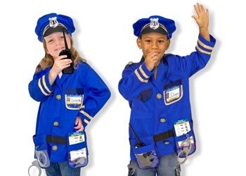 Melissa & Doug Police Officer Role Play Costume Set - CLEARANCE