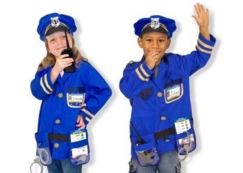 Melissa & Doug Police Officer Role Play Costume Set - CLEARANCE