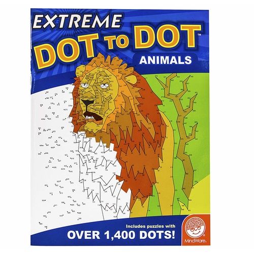Mindware Extreme Dot to Dot Activity Book - Animals | Kids Toys ...