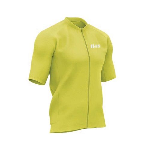 Netti Men's Breeze Cycling Jersey - Yellow