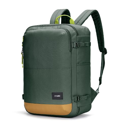 Pacsafe GO 34L Carry-On Backpack S25 - Spruce Green
