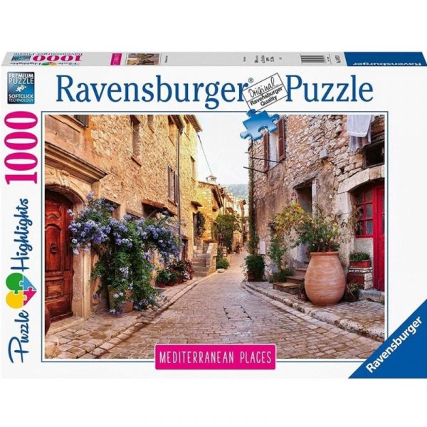 Ravensburger - Mediterranean France 1000pc Puzzle Adult Puzzle