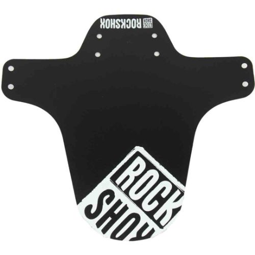 Rockshox Mtb Fender - Black/White Distressed Logo Print