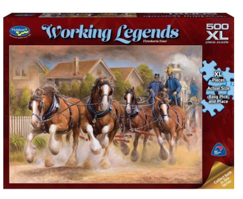 Holdson Working Legends Firestorm Four 500 XL Pc Puzzle - CLEARANCE