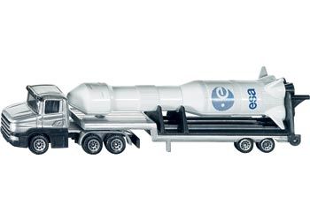 Siku Low Loader with Rocket