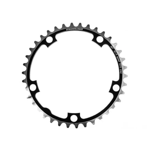 Road Stronglight 38T 130Mm Bcd 9/10 Speed Chainring - Black