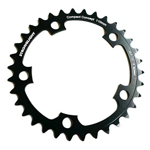 Road Stronglight 36T 110Mm Bcd 9/10 Speed Chainring - Black