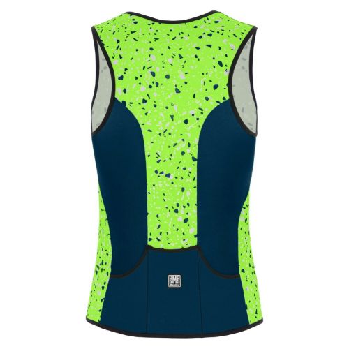 Santini Men'S Pietra Sleek Tri Top