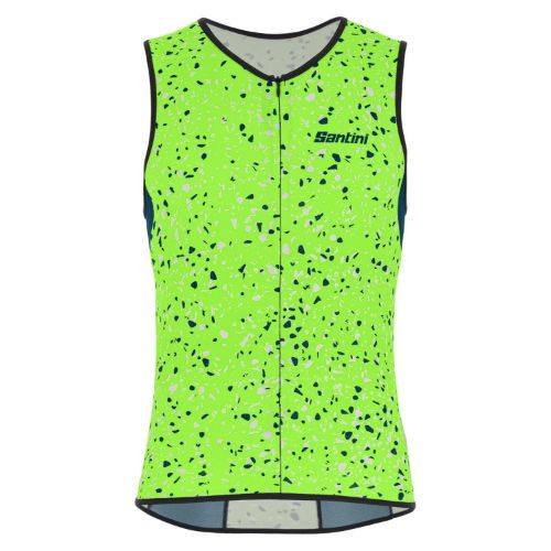 Santini Men'S Pietra Sleek Tri Top