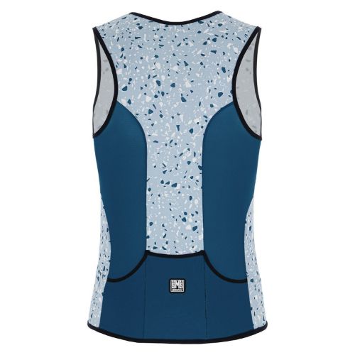 Santini Men'S Pietra Sleek Tri Top
