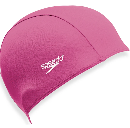 SpeedoJunior Polyester Cap - Pink - CLEARANCE