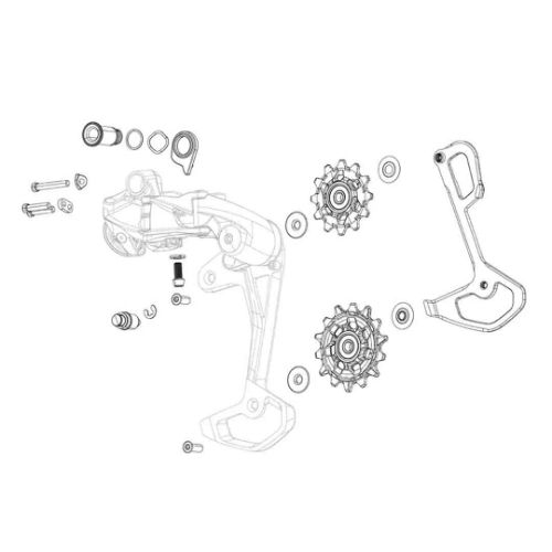 Sram Rear Derailleur Inner Cage - SX/NX Eagle And GX Eagle AXS - SUPER SALE