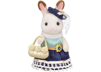 Sylvanian Families Town Girl Series - Chocolate Rabbit - Stella | Toy ...