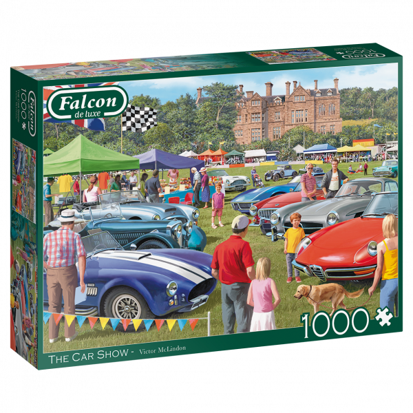 Falcon De Luxe Puzzle „The Toy Shop“ – 1000 Teile, Nahtloser Effekt, Aus Recyceltem Material