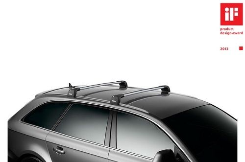 THULE WingBar Edge Fixed Points SMALL - SILVER