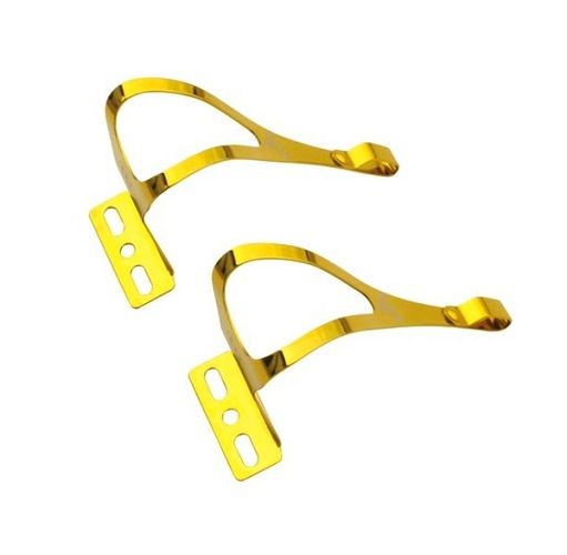 Toe Clips - Gold - CLEARANCE