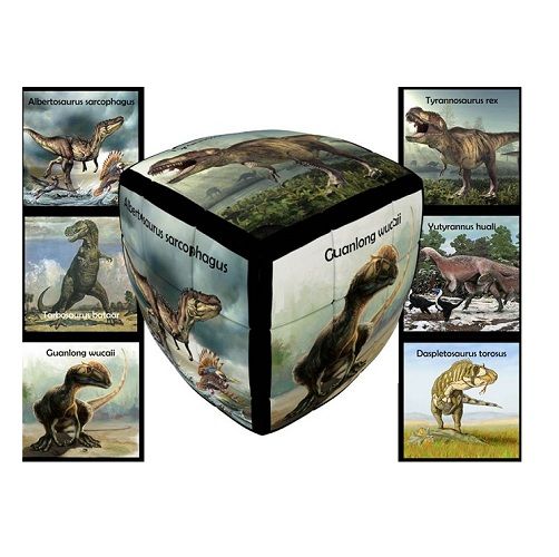V-Cube Dinosaurs 3X3 Pillow Puzzle