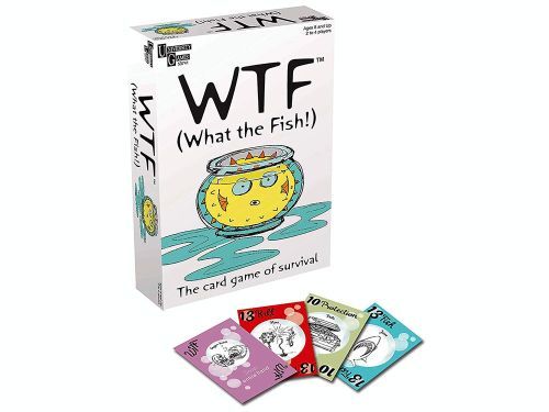 Wtf What The Fish Card Game Kids Puzzles Playing Cards Toy Warehouse SALE Velogear