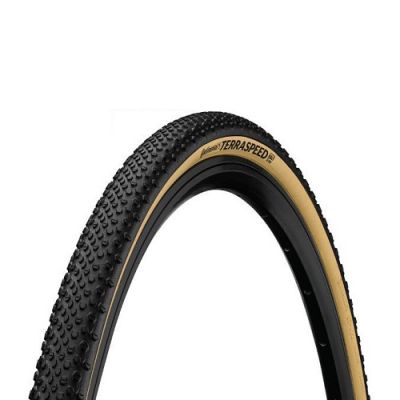 Continental Terra Speed Tubeless Ready Chilli 700 X 40 Foldable Tyre - Cream Sidewall - SUPER SALE
