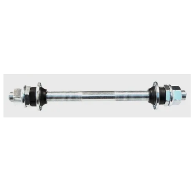 3/8" X 152mm Front Bmx Axle - Silver