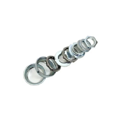 Slotted Bottom Bracket Set - Silver