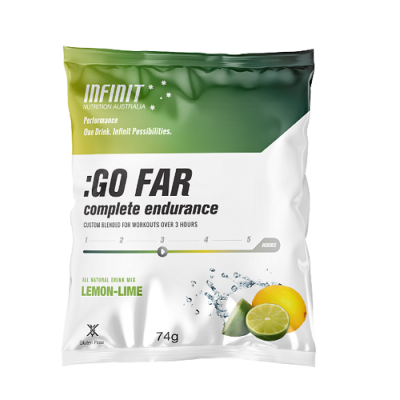 INFINIT NUTRITION Go Far Lemon Lime Sports Hydration Mix - 1.33kg
